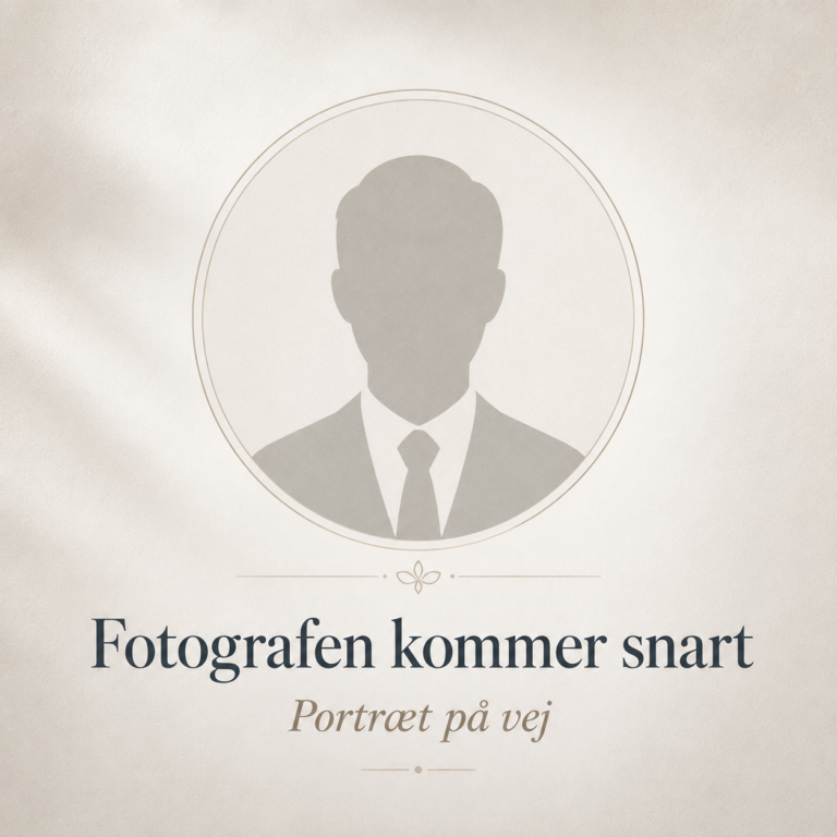 Fotografen kommer snart